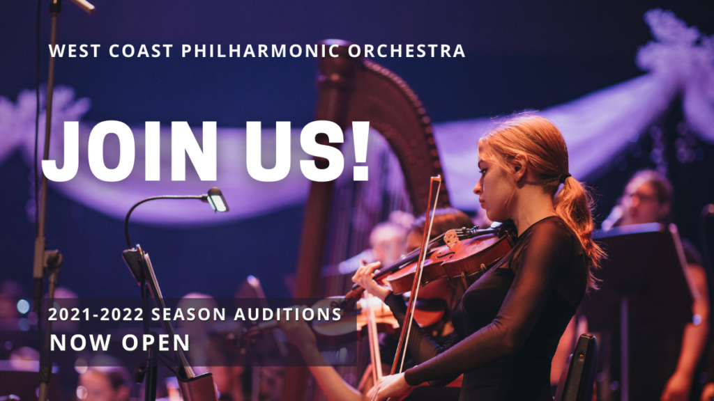 Join the West Coast Philharmonic in 2021-22!